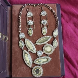 Set the earring and necklace